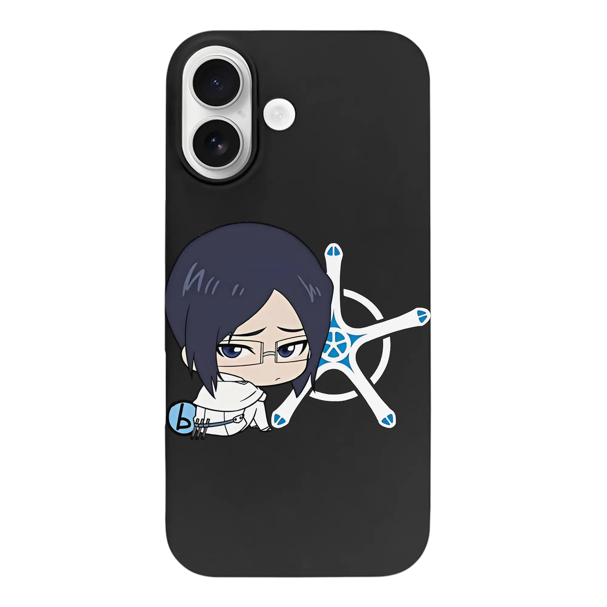 ブリーチ グッズ 石田 雨竜 - iPhone 17 シリーズ シリコンケース 薄型 耐衝撃 指紋防止 ソフトタッチカバー 精密フィット 傷防止 保護ケース iPhone 17/17 Air/17 Pro/17 Pro Max 対応